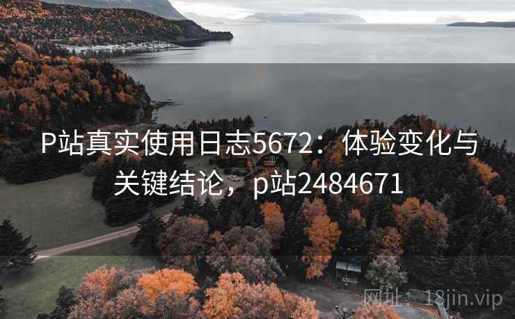 P站真实使用日志5672：体验变化与关键结论，p站2484671
