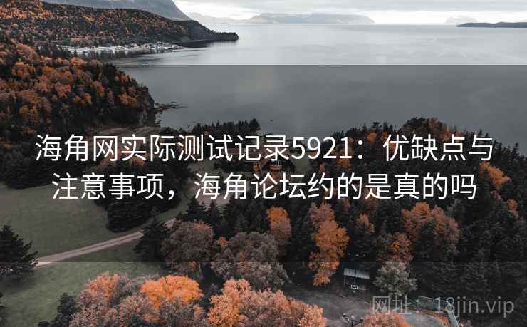 海角网实际测试记录5921：优缺点与注意事项，海角论坛约的是真的吗