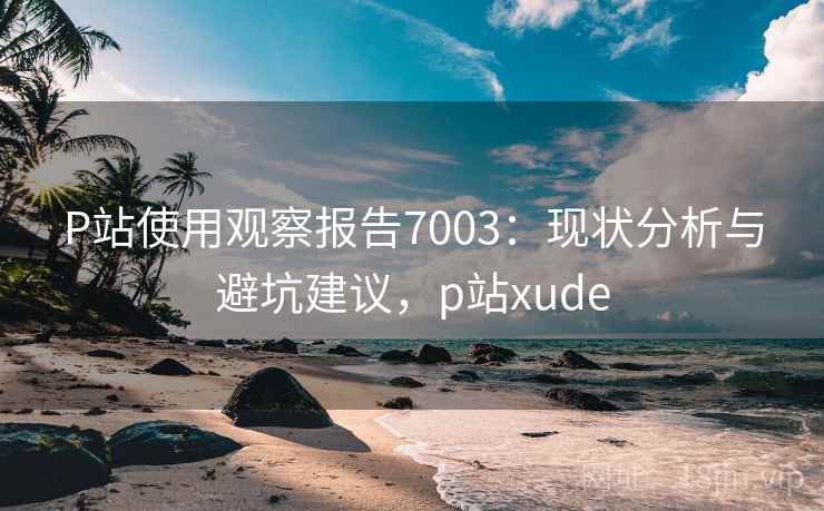 P站使用观察报告7003：现状分析与避坑建议，p站xude