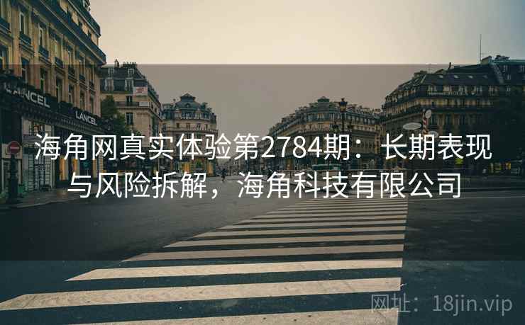 海角网真实体验第2784期:长期表现与风险拆解,海角科技有限公司 海角网真实体验第2784期:长期表现与风险拆解,海角科技有限公司