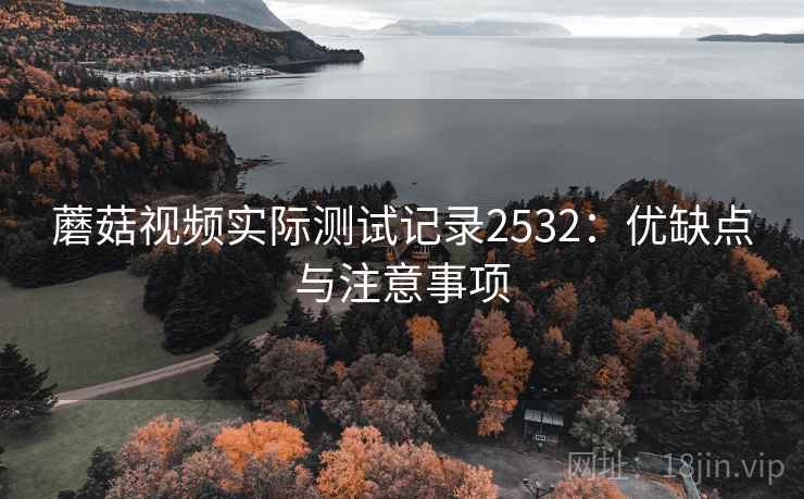 蘑菇视频实际测试记录2532:优缺点与注意事项 蘑菇视频实际测试记录2532:优缺点与注意事项